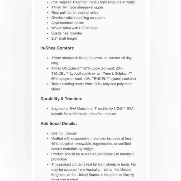 Ugg kids classic ultra mini boot black size 3 - Picture 9 of 9